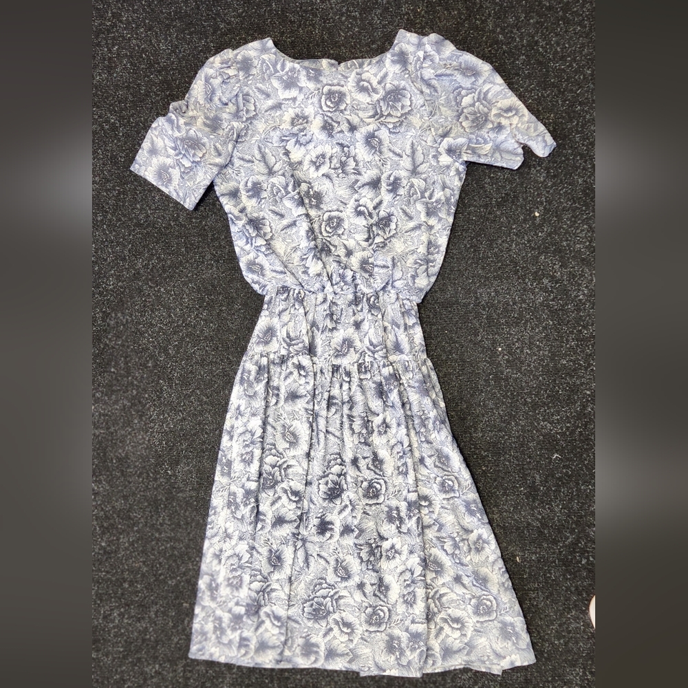 Vintage Glamax 80s Floral Dress
